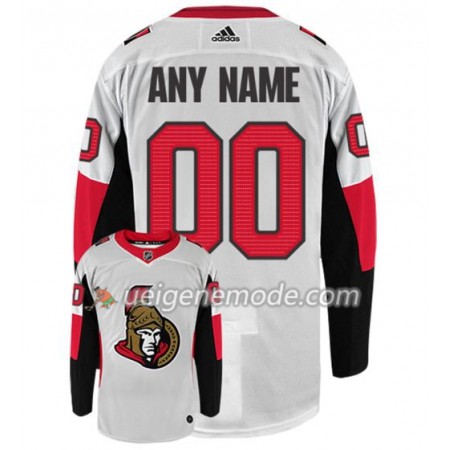 Herren Eishockey Ottawa Senators Trikot Custom Adidas Weiß Authentic
